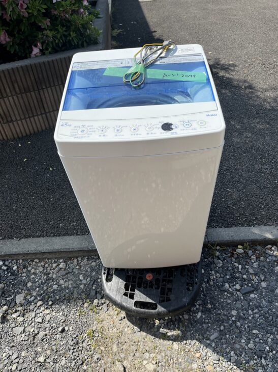 Haier（ハイアール）4.5㎏ 全自動洗濯機 JW-C45CK 2018年製
