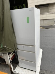 Panasonic(パナソニック)450L 5ドア冷蔵庫 NR-E458PX-W 2022年製