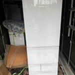 TOSHIBA（東芝）411L 5ドア冷蔵庫 GR-T41GXH（EW) 2021年製