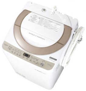 SHARP シャープ 全自動洗濯機 7㎏ ES-KS70T
