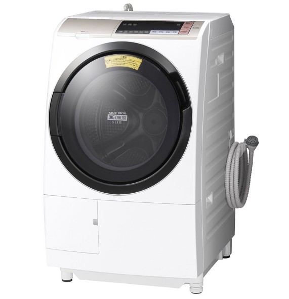 HITACHI 日立 ドラム式洗濯乾燥機 ヒートリサイクル 風アイロン ビッグドラム 11㎏ BD-SV110BL(N)