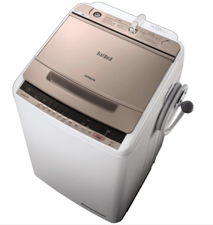 HITACHI 日立 全自動洗濯機 ビートウォッシュ 8kg BW-V80C(N)