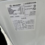 SHARP（シャープ）6.0㎏ 全自動洗濯機 ES-GE6E-T 2021年製