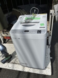 SHARP(シャープ)5.5㎏ 電気洗濯乾燥機 ES-TX5E-S 2021年製