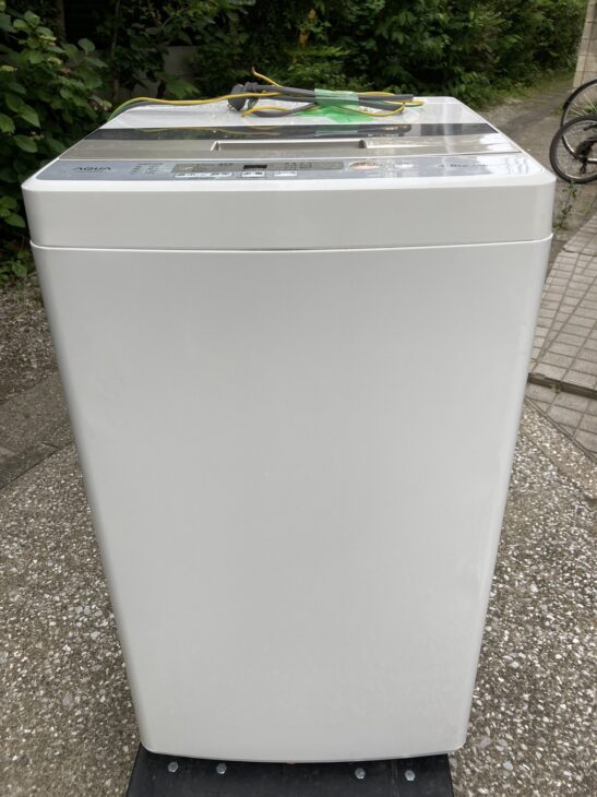 AQUA（アクア）4.5㎏ 全自動洗濯機 AQW-S45H 2019年製