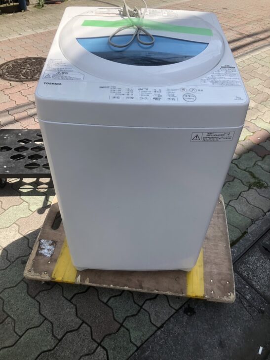 TOSHIBA（東芝）5.0㎏ 全自動洗濯機 AW-5G5(W) 2017年製