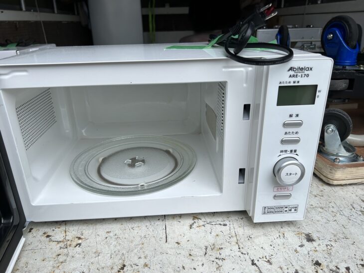 アビテラックス製電子レンジとニトリ製トースター【中野区】出張査定