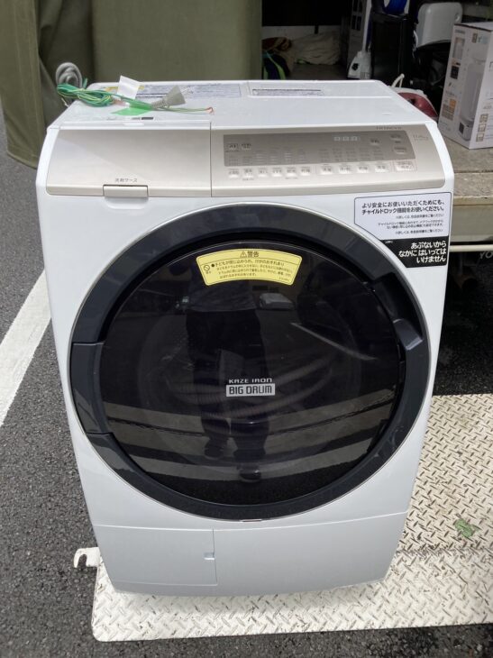 HITACHI（日立）11.0㎏ ドラム式洗濯乾燥機 BD-SV110FL 2020年製