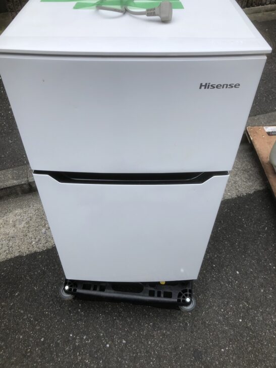 Hisense（ハイセンス）93L 2ドア冷蔵庫 HR-B95A 2021年製