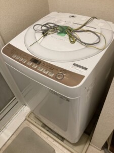 SHARP(シャープ)7.0㎏ 全自動洗濯機 ES-T713-T 2021年製