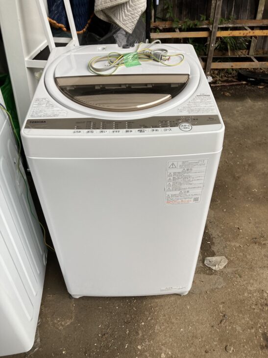 TOSHIBA 洗濯機 6.0kg AW-6GM1 2021年製 d1011エコスタイル