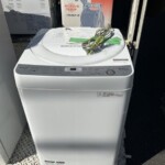 SHARP（シャープ）6.0㎏ 全自動洗濯機 ES-GE6B-W 2018年製