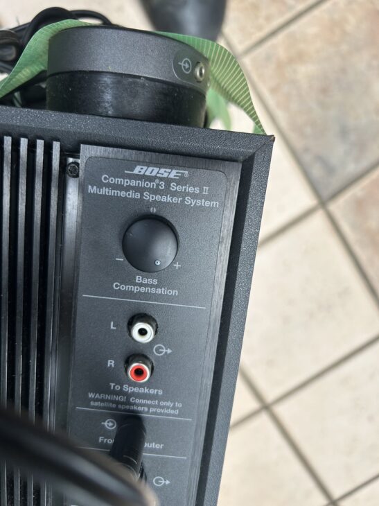 中古 BOSE Companion 3 SeriesⅡ スピーカー ジャンク品 BOSE