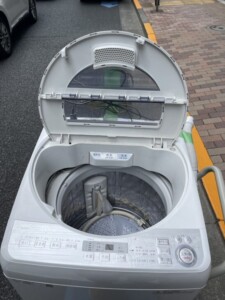 SHARP(シャープ)8.0㎏ 全自動洗濯機 ES-GV8C 2018年製