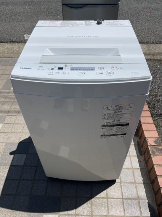 TOSHIBA（東芝）4.5㎏ 全自動洗濯機 AW-45M7 2018年製