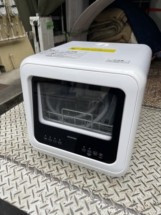 J4508 【リユースのサカイ柏店】　IRIS OHYAMA　アイリスオーヤマ　食器洗い乾燥機　PZSH-5T-W　2022年製　クリーニング済み 参考価格29,800円 IRIS OHYAMA（アイリスオーヤマ） 食洗機 工事なし 工事不要 食器乾燥