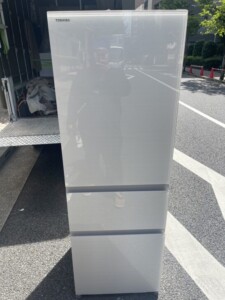 TOSHIBA(東芝)356L 3ドア冷蔵庫 GR-T36SV(ZC)2021年製