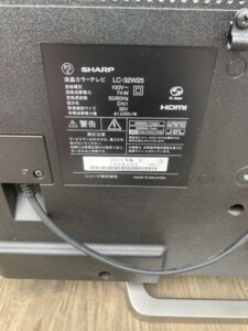 SHARP(シャープ)32型液晶テレビ LC-32W25 2015年式
