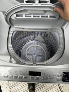 SHARP(シャープ)5.5kg 電気洗濯乾燥機 ES-TX5E-S 2021年製