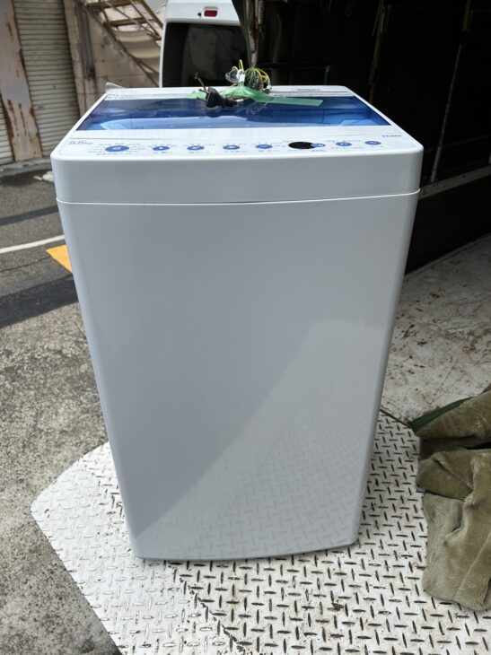 冷蔵庫 HR-F911（ツインバード）・洗濯機 JW-C55FK（ハイアール）目黒