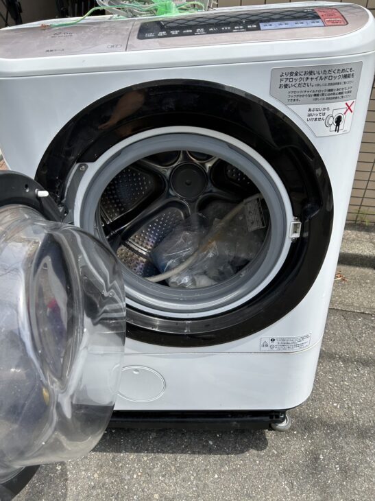 日立 ドラム式洗濯機 BD-NX120BLとシャープ 5ドア冷蔵庫 SJ-X416Jを