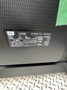 TCL 55型4Kテレビ 55P815 2020年製