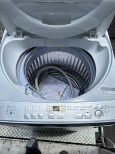 SHARP(シャープ)6.0㎏ 全自動洗濯機 ES-GE6C-W 2019年製