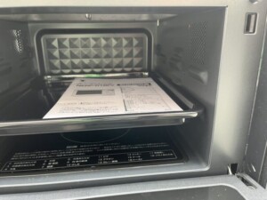 YAMAZEN(山善)オーブンレンジ NERP-018FV(B) 2020年製