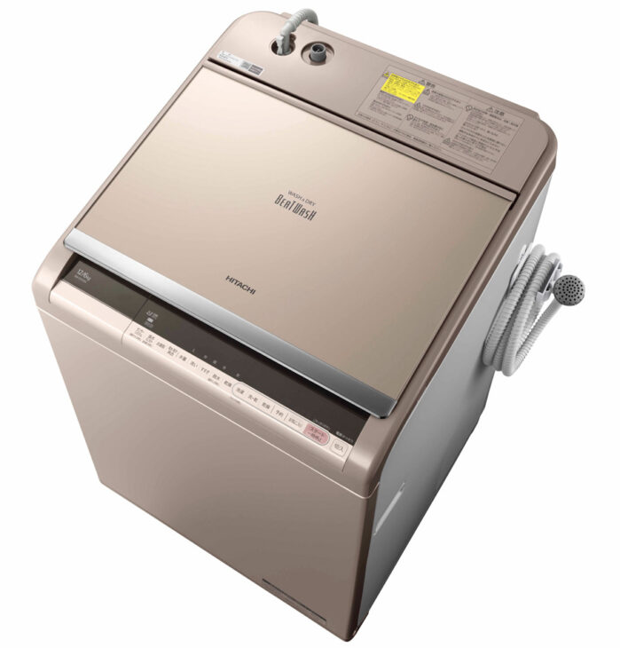 HITACHI 日立 縦型洗濯乾燥機 ビートウォッシュ 12kg BW-DV120C(N)