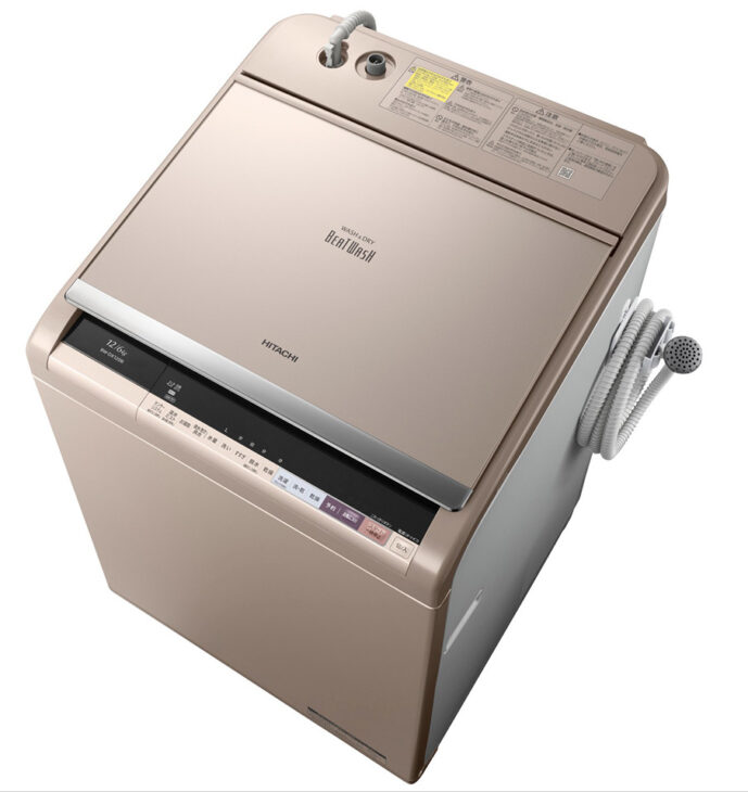 HITACHI 日立 縦型洗濯乾燥機 ビートウォッシュ 12kg BW-DX120B(N)