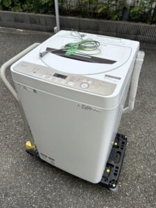 SHARP(シャープ)6.0㎏ 全自動洗濯機 ES-GE6D-T 2020年製