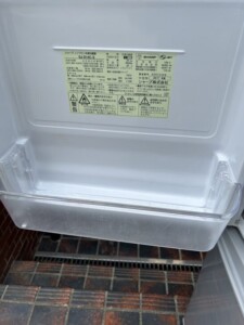 SHARP(シャープ)137L 2ドア冷蔵庫 SJ-D14C-S 2017年製