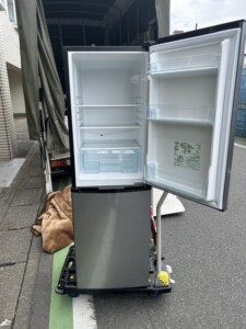 IRIS OHYAMA(アイリスオーヤマ)162L 2ドア冷蔵庫 KRSE-16A-BS 2020年製