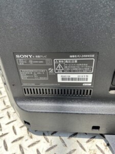 SONY(ソニー)24型液晶テレビ KJ-24W450E 2018年製