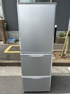 SHARP(シャープ)350L 3ドア冷蔵庫 SJ-W354H-S 2021年製