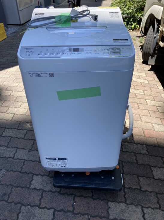 SHARP（シャープ）5.5㎏ 電気洗濯乾燥機 ES-TX5C-S 2019年製