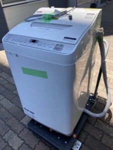 SHARP(シャープ)5.5㎏ 電気洗濯乾燥機 ES-TX5C-S 2019年製