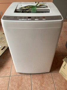 AQUA(アクア)6.0㎏ 全自動洗濯機 AQW-S60J 2021年製