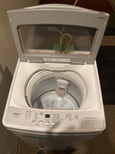 AQUA(アクア)5.0㎏ 全自動洗濯機 AQW-GS50JBK 2021年製