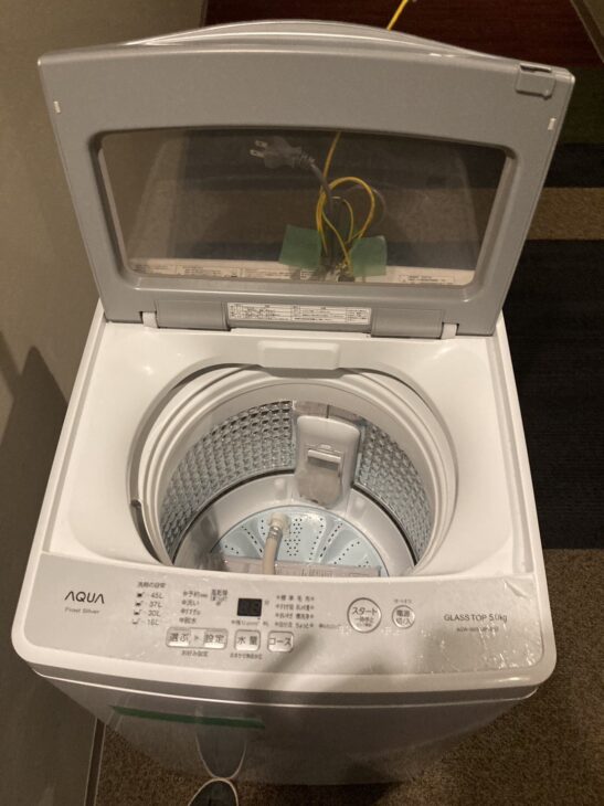 AQUA 5.0kg全自動洗濯機 AQW-GS50JBK 2020年製