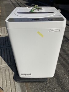 SHARP(シャープ)6.0㎏ 全自動洗濯機 ES-GE6E-T 2021年製