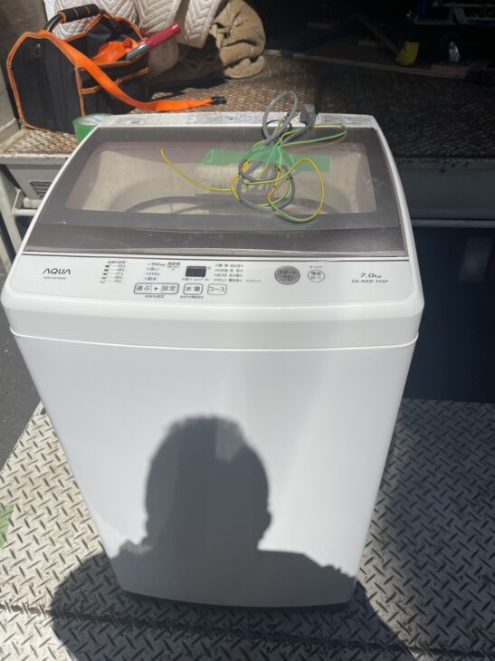 AQUA（アクア）7.0㎏ 全自動洗濯機 AQW-GS70G（W) 2019年製