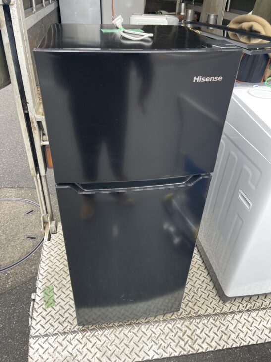 Hisense（ハイセンス）120L 2ドア冷蔵庫 HR-B12J1B 2022年製