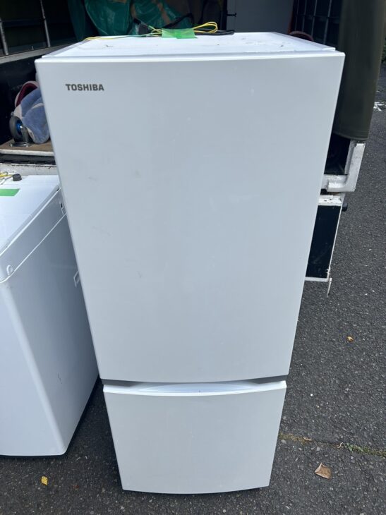TOSHIBA（東芝）153L 2ドア冷蔵庫 GR-P15BS(W)2019年製