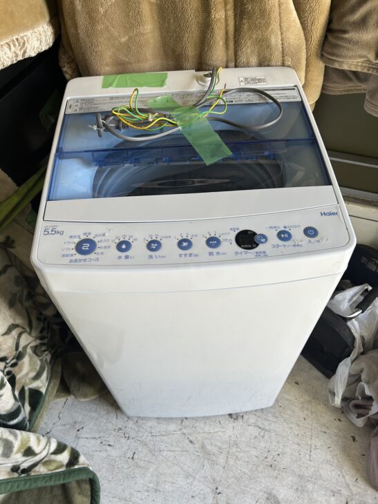 Haier（ハイアール）5.5kg 全自動洗濯機 JW-C55FK 2019年製