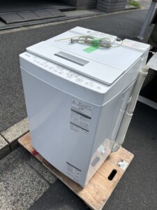 TOSHIBA(東芝)8.0㎏ 全自動洗濯機 AW-8D8(W) 2019年製