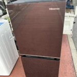 ハイセンス(Hisense) 2ドア冷蔵庫 HR-G13B-BR 2020年製