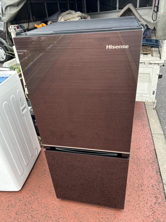 ハイセンス(Hisense) 2ドア冷蔵庫 HR-G13B-BR 2020年製