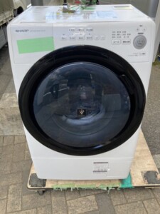 SHARP(シャープ)7.0kg ドラム式洗濯乾燥機 ES-S7E-WL 2020年製