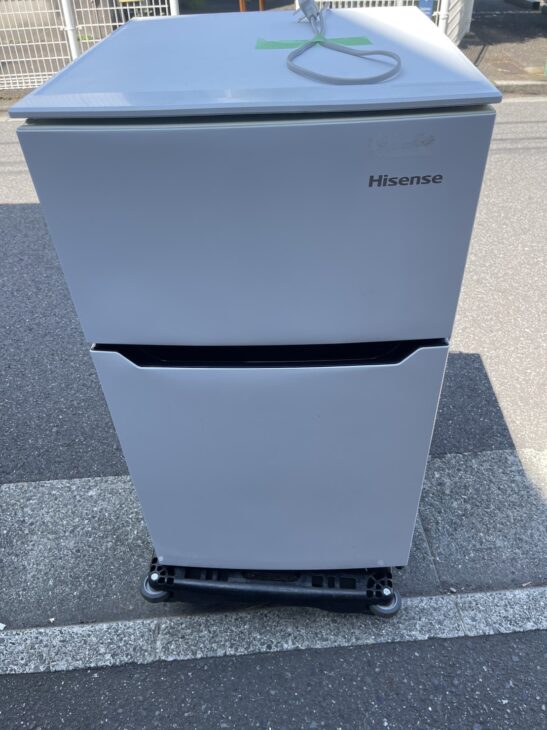 Hisense（ハイセンス）93L 2ドア冷蔵庫 HR-B95A 2020年製